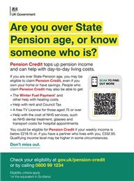 Are you over State Pension age, or know someone who is?