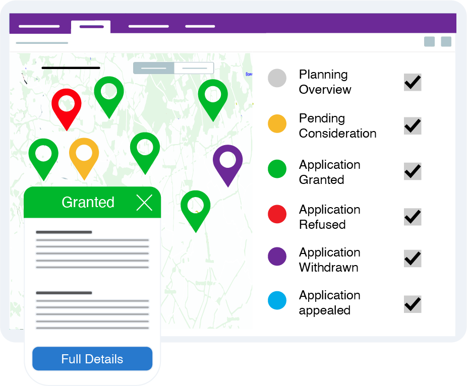 Planning Tracker Mockup